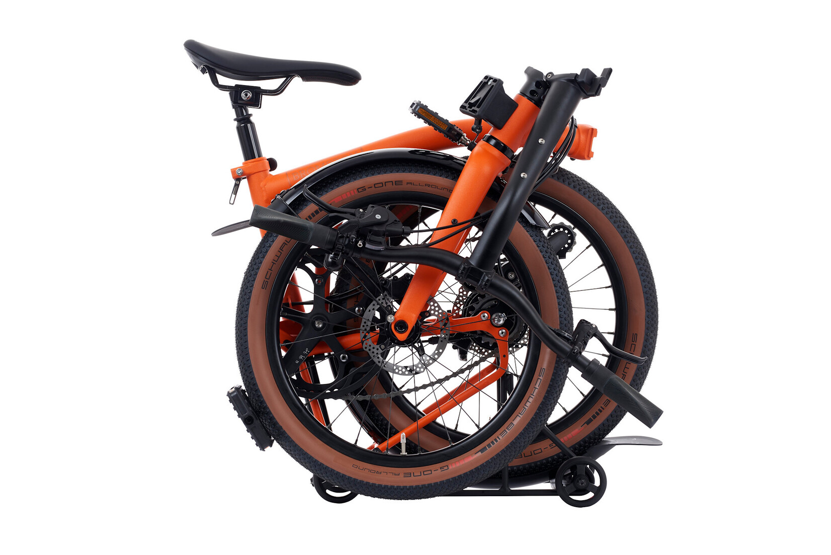 Brompton Brompton G-Line - Medium - Adventure Orange - Rack & Mudguards