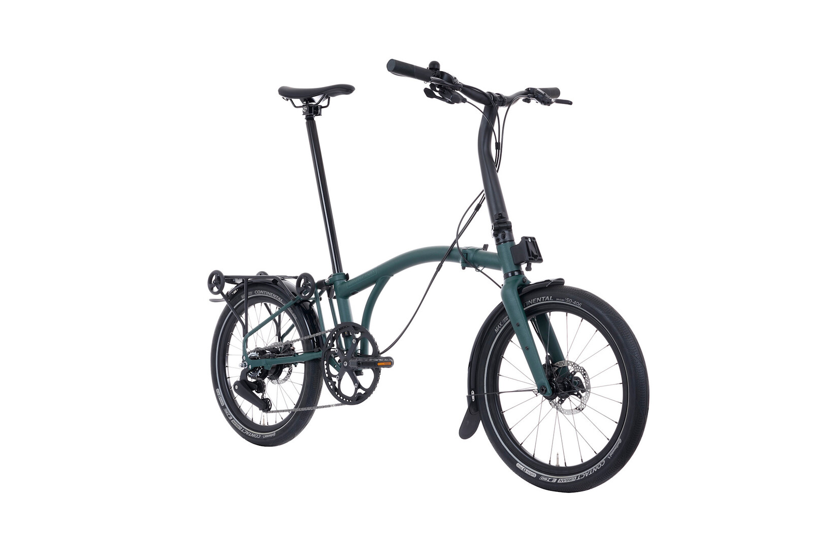 Brompton Brompton G-Line - Small - Forest Green - Rack & Mudguards