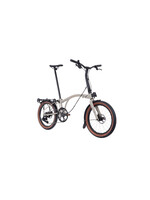 Brompton Brompton G-Line - Small - Traildust White - Rack & Mudguards