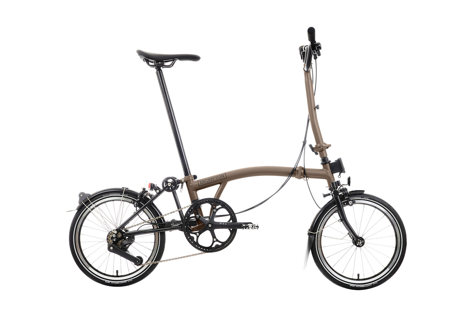 Brompton Brompton P-Line 12 speed - High - Bronze Sky