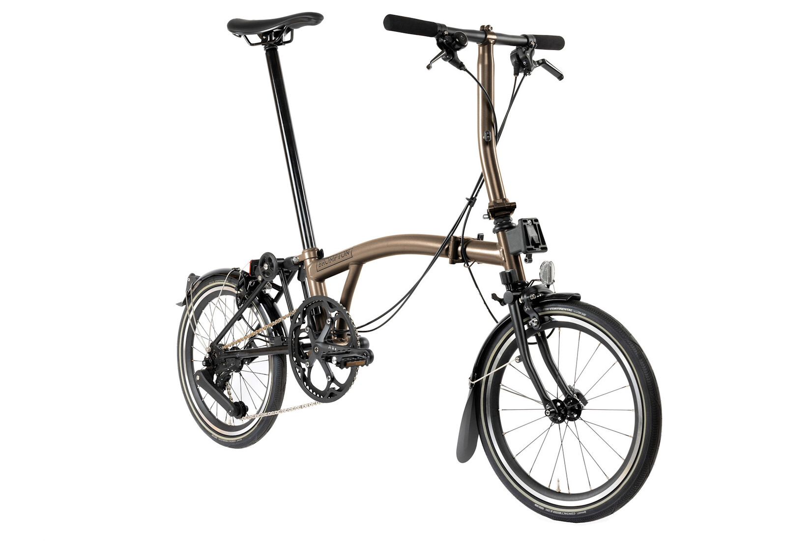 Brompton Brompton P-Line 12 speed - Low - Bronze Sky
