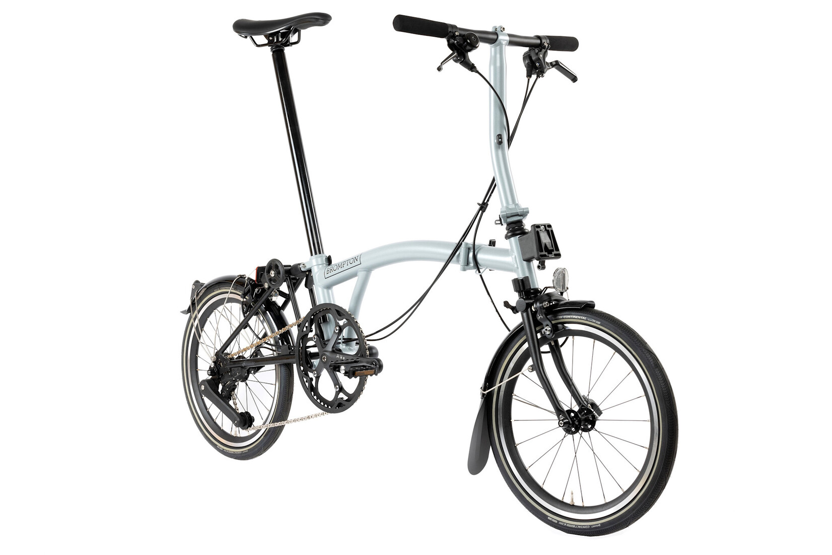 Brompton Brompton P-Line 12 speed - Low - Lunar Ice