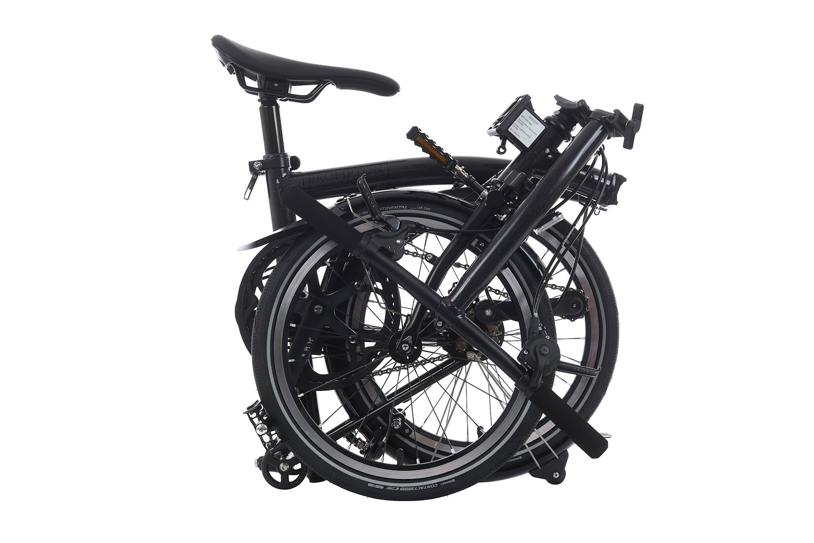 Brompton Brompton P-Line 12 speed - Low - Midnight Black Metallic