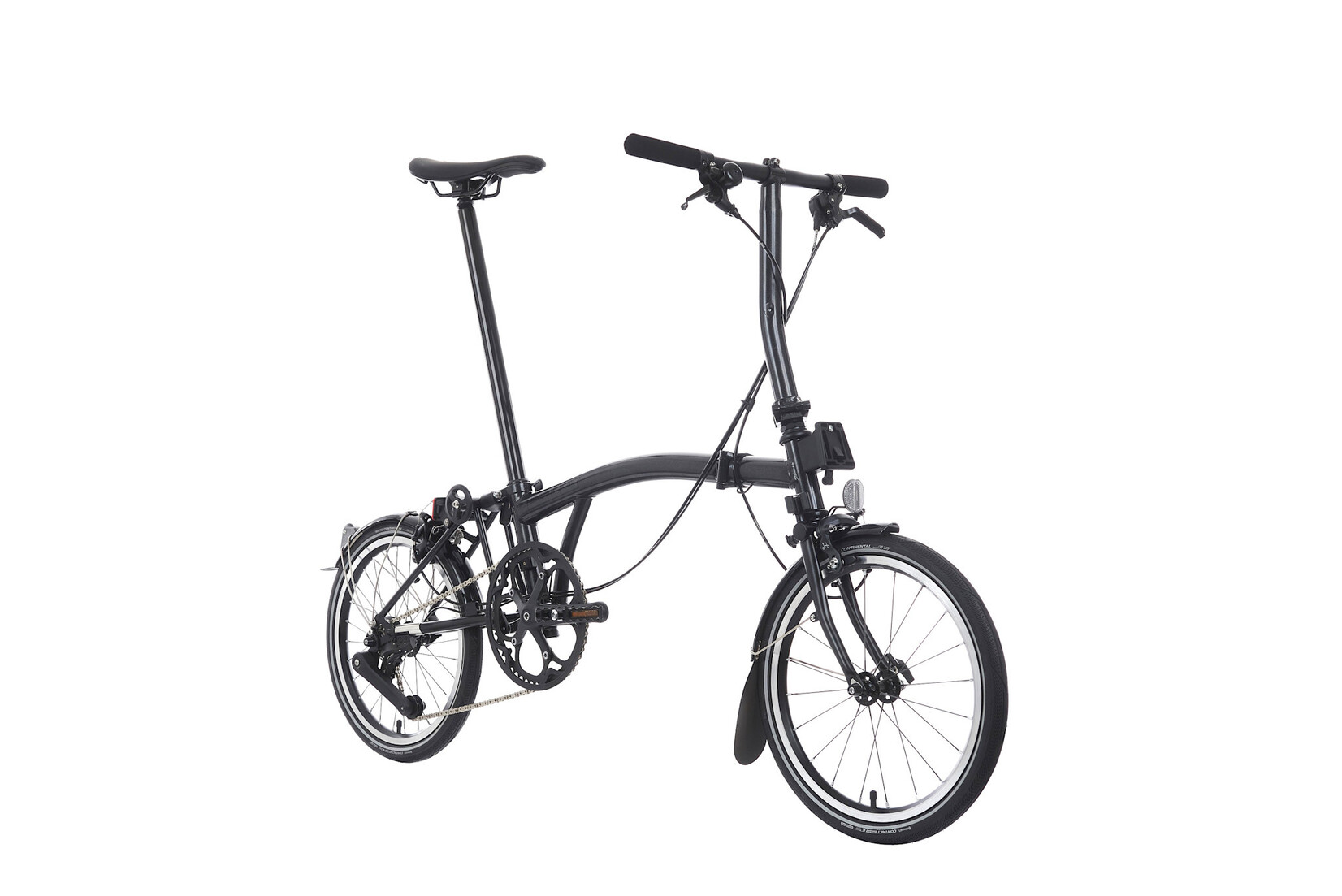 Brompton Brompton P-Line 12 speed - Low - Midnight Black Metallic