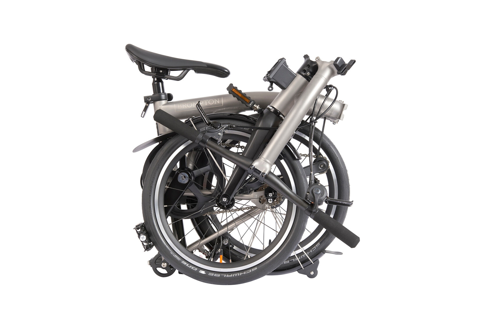 Brompton Brompton T-Line 4 speed - Titanium/Black - Low