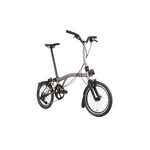 Brompton Brompton T-Line 4 speed - Titanium/Black - Mid