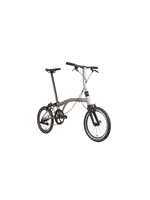 Brompton Brompton T-Line Singlespeed - Titanium/Black - Low