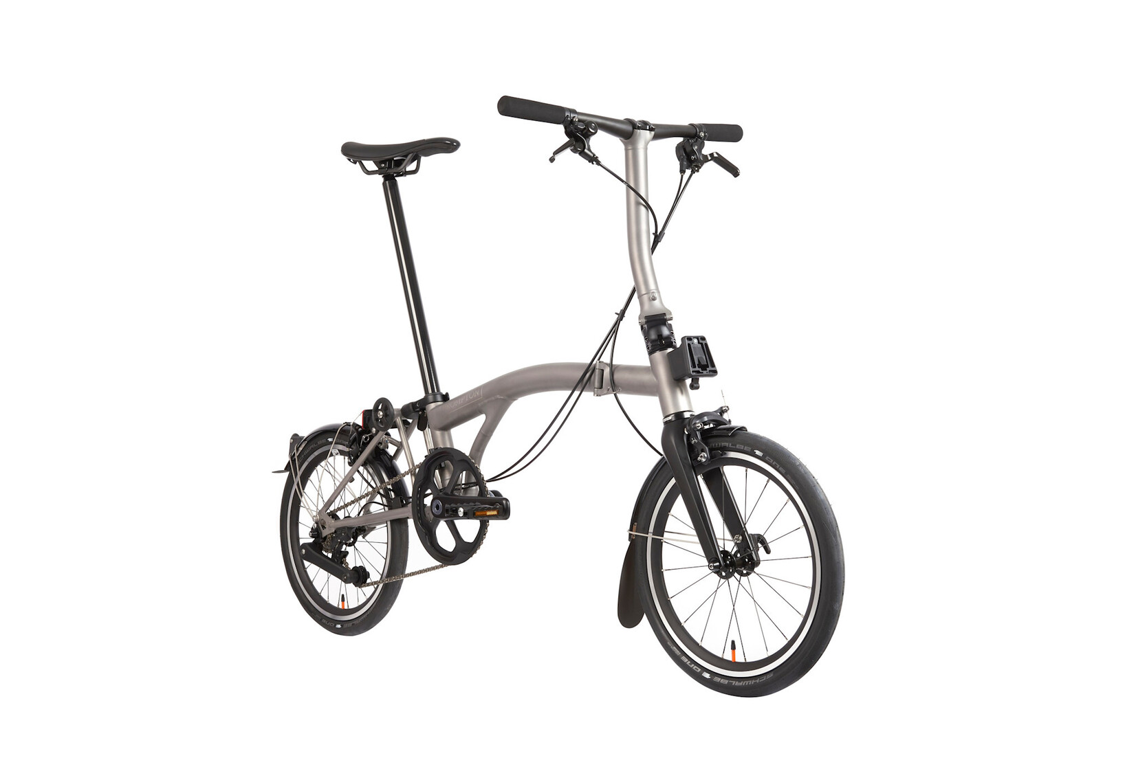 Brompton Brompton T-Line 12 speed - Titanium/Black - Low