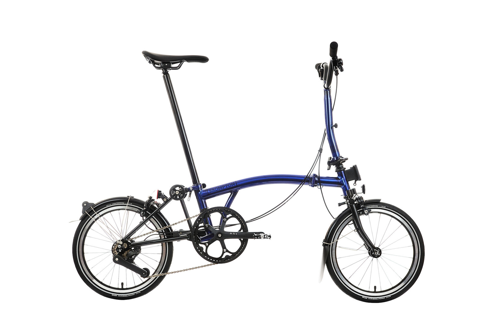 Brompton Brompton P-Line 12 speed - Mid - Bolt Blue Lacquer