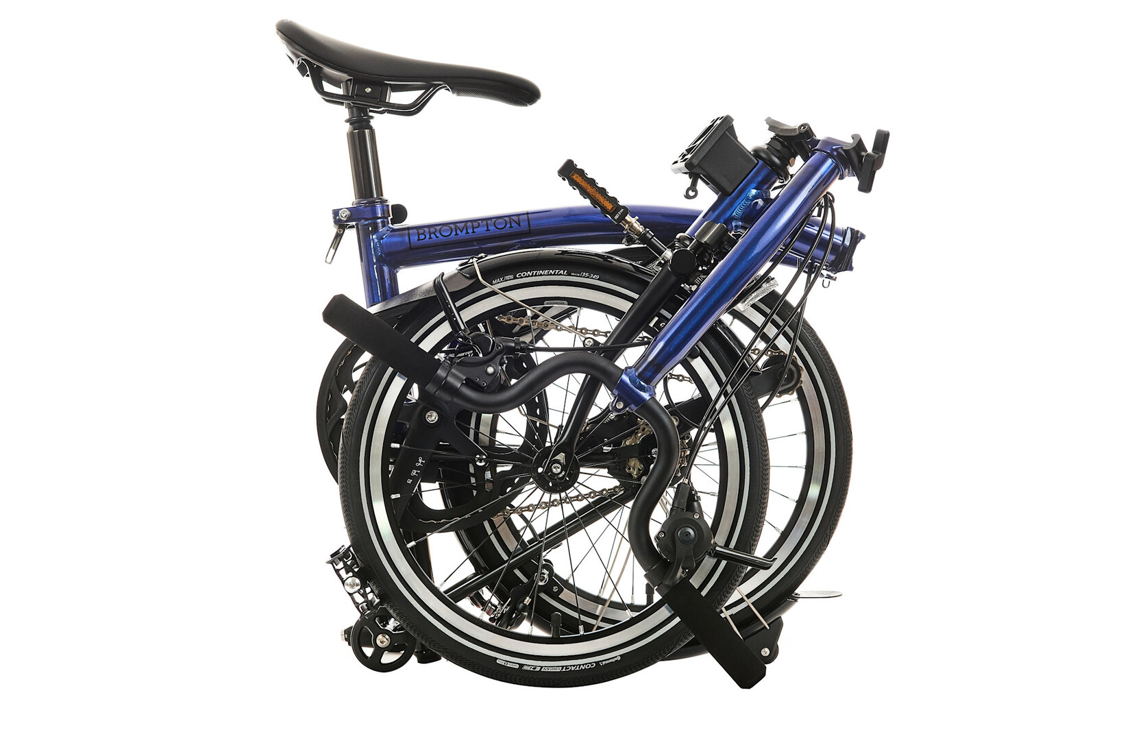 Brompton Brompton P-Line 12 speed - Mid - Bolt Blue Lacquer