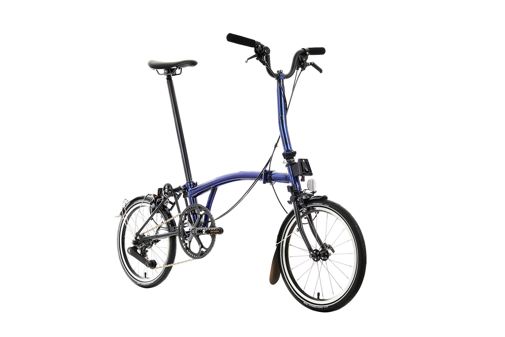 Brompton Brompton P-Line 12 speed - Mid - Bolt Blue Lacquer