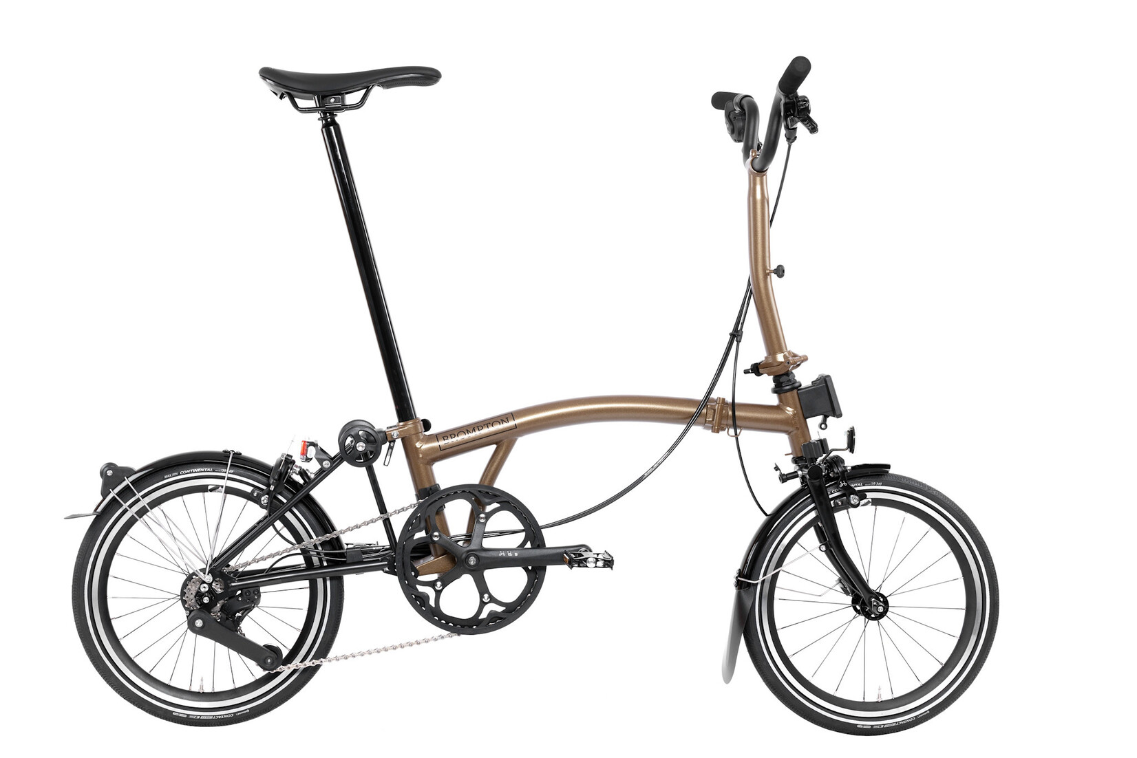 Brompton Brompton P-Line 12 speed - Mid - Bronze Sky