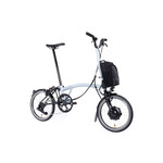 Brompton Brompton Electric P-Line 12 speed - High - Lunar Ice