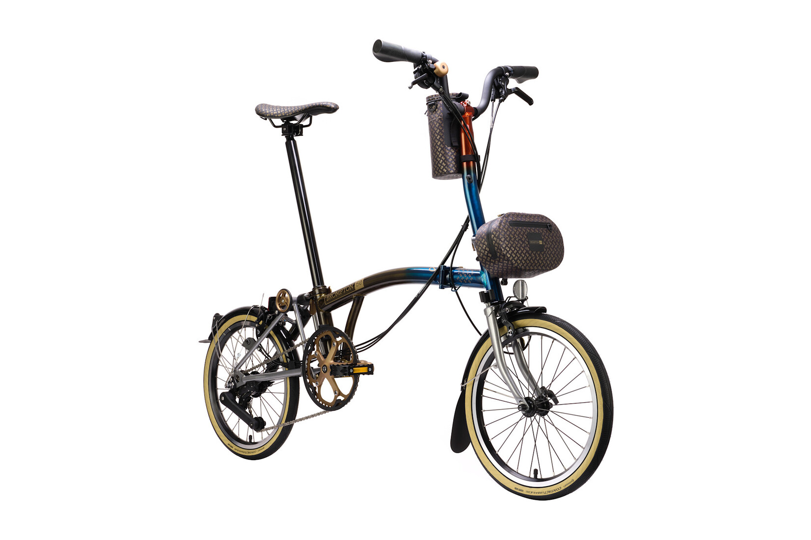 Brompton Brompton C-Line 12 speed - Mid - 1975 Special Edition with Bottle holder & Front zip bag
