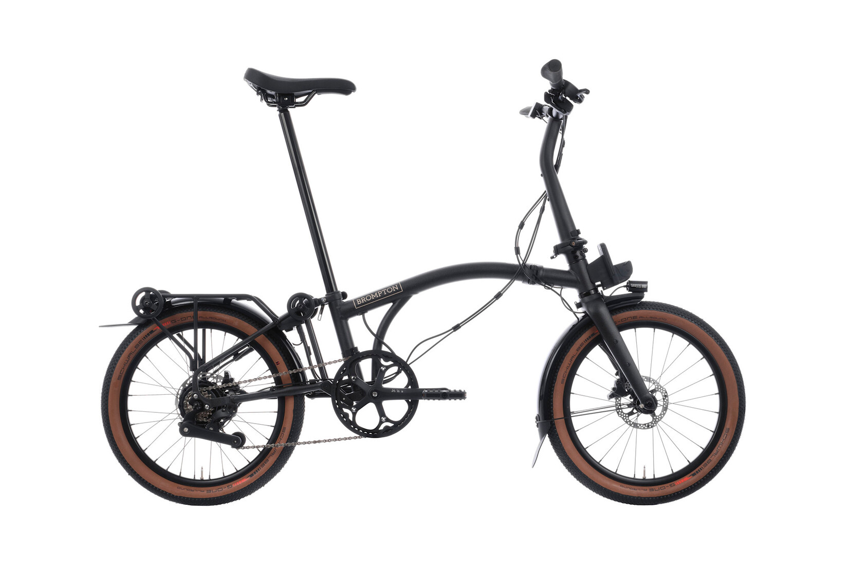 Brompton Brompton G-Line - Medium - Space Black - Rack & Mudguards