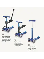 Micro Scooters Mini Micro 3in1 Deluxe Push Along Scooter