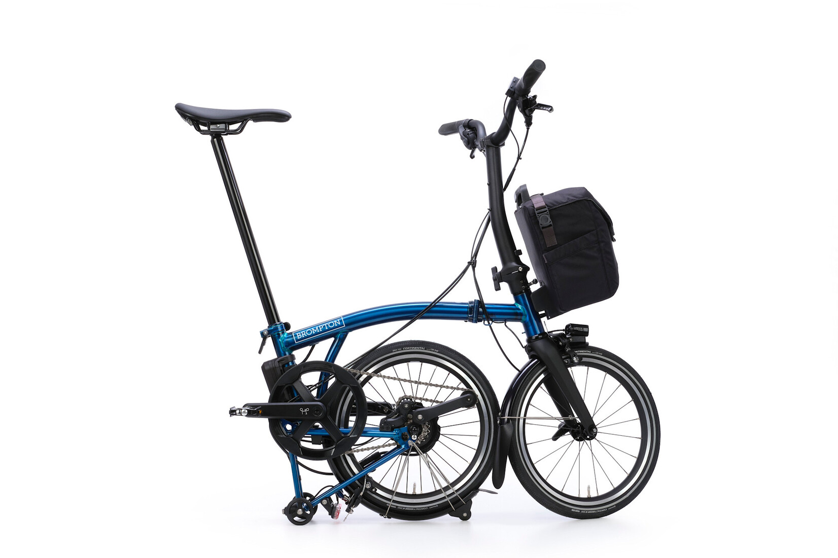 Brompton Brompton Electric P-Line 4 speed - Mid - Pacific Lacquer