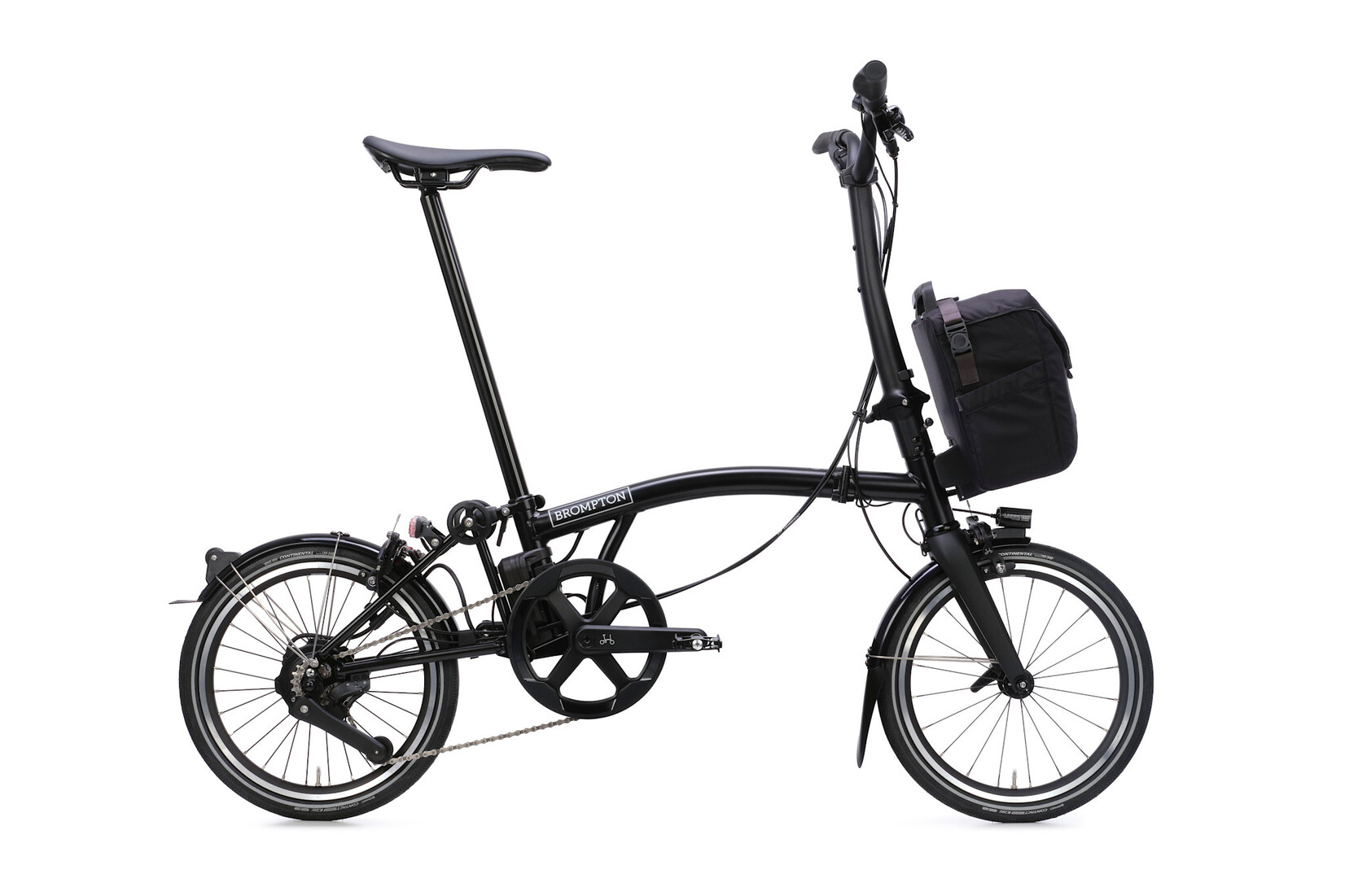 Brompton Brompton Electric P-Line 4 speed - High - Matt Black