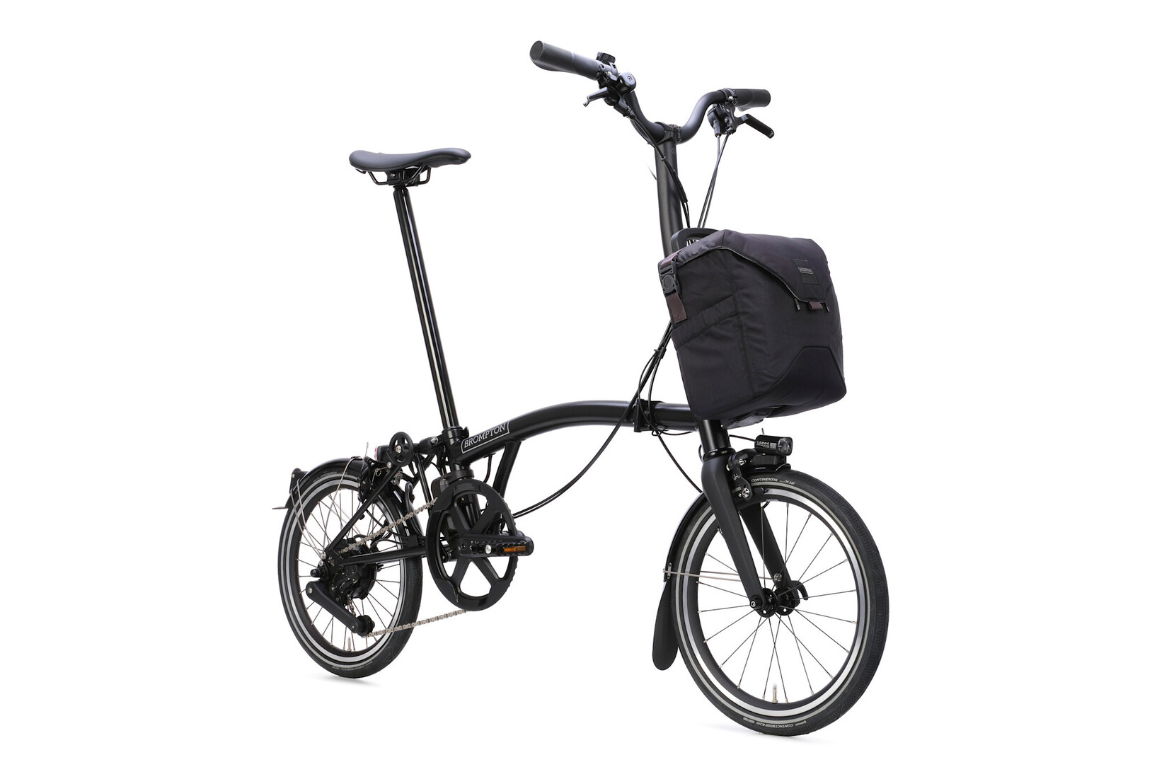 Brompton Brompton Electric P-Line 4 speed - High - Matt Black