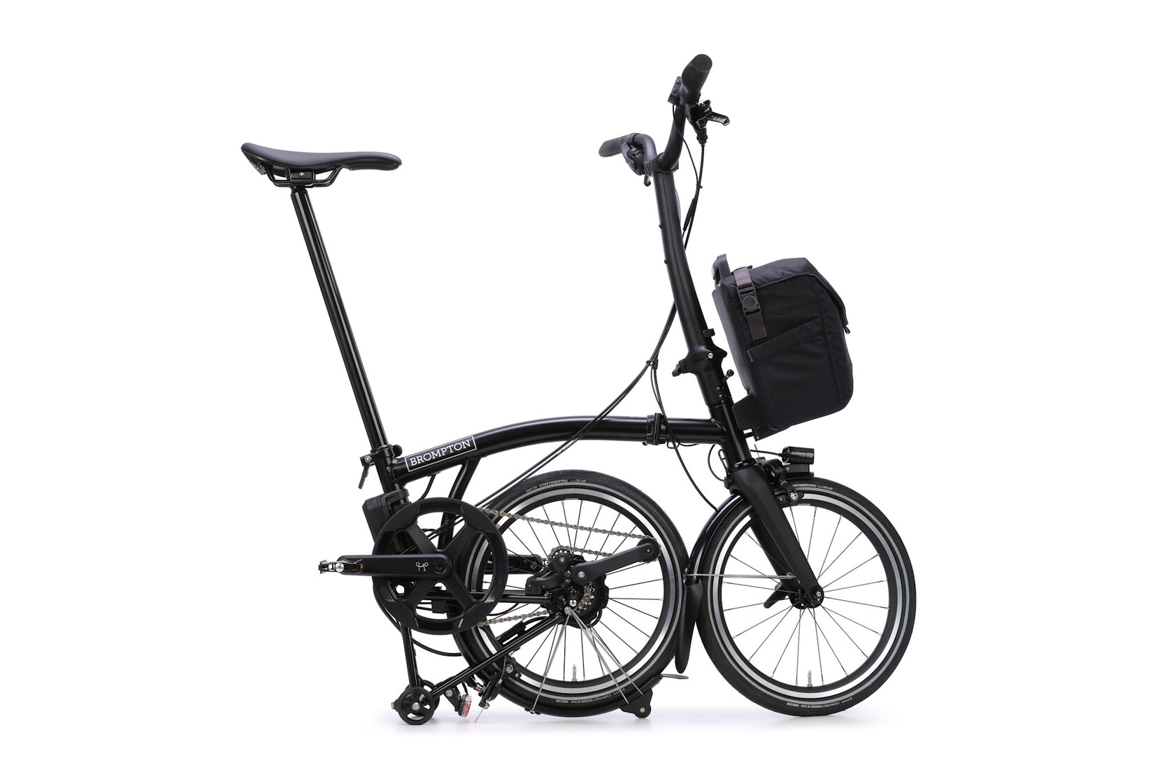 Brompton Brompton Electric P-Line 4 speed - High - Matt Black