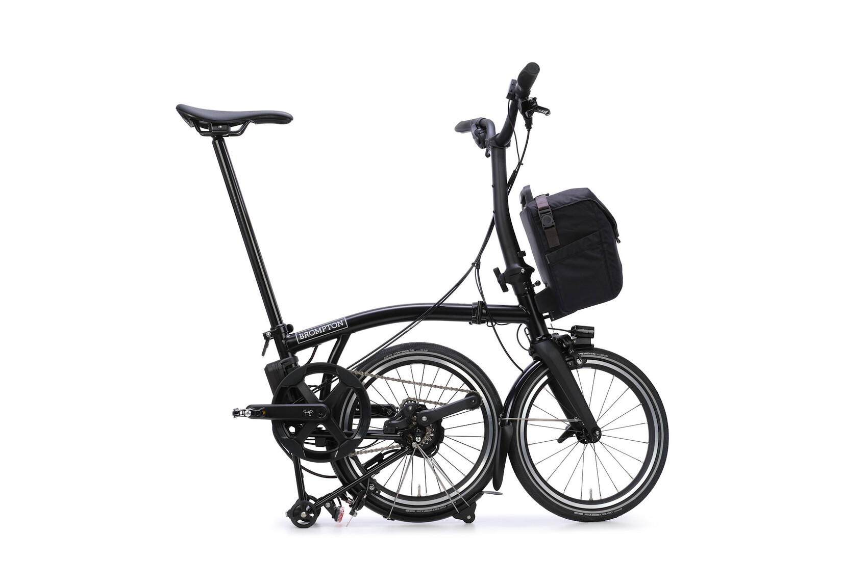 Brompton Brompton Electric P-Line 4 speed - Mid - Matt Black