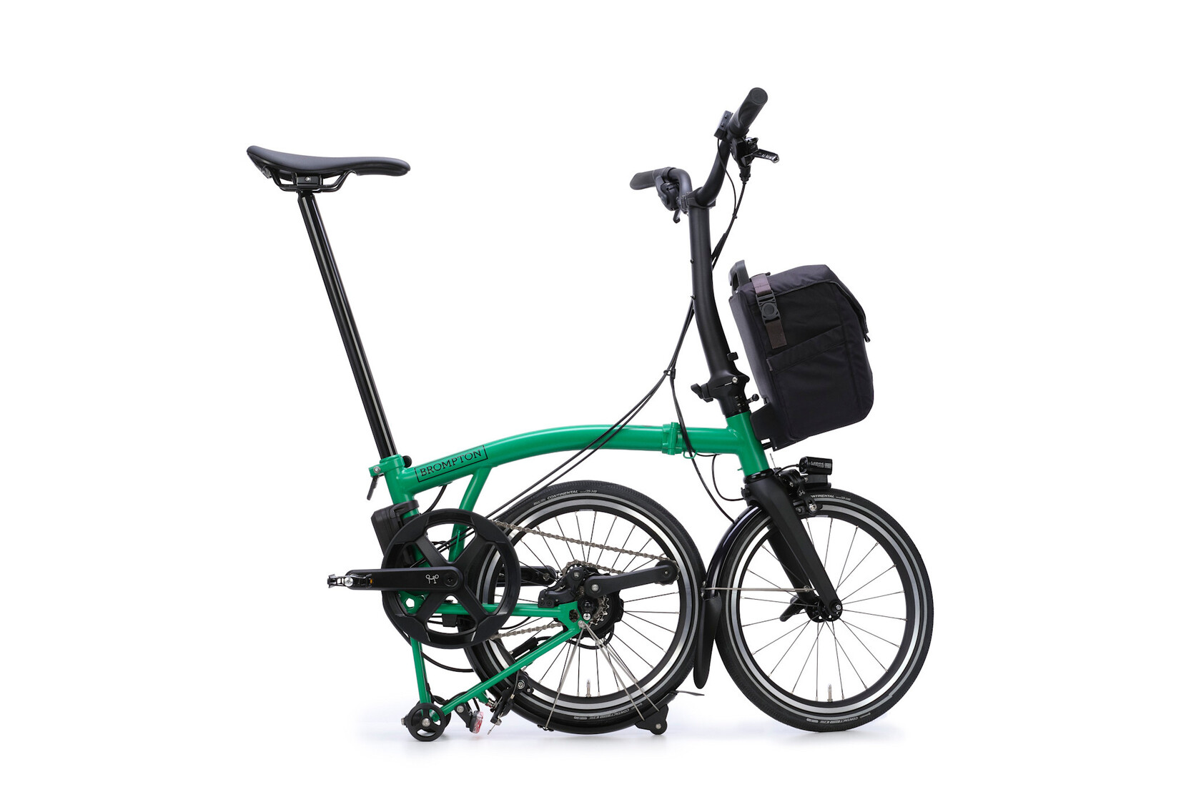 Brompton Brompton Electric P-Line 4 speed - Mid - Palm Green