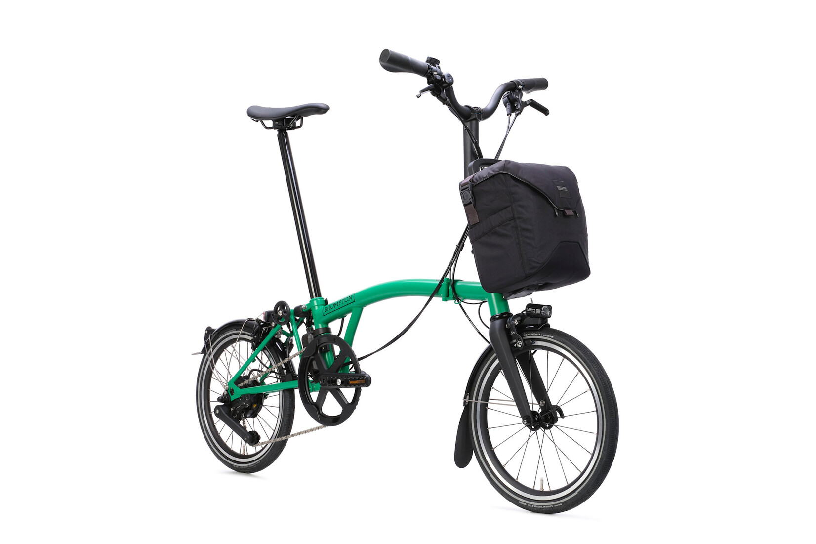 Brompton Brompton Electric P-Line 4 speed - Mid - Palm Green