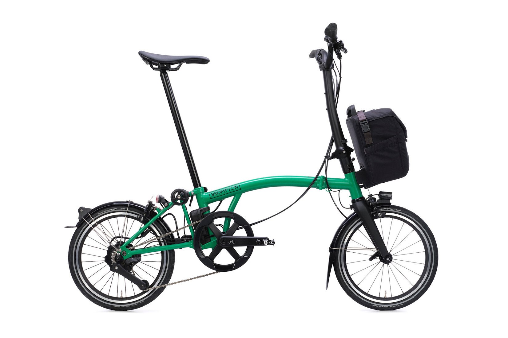 Brompton Brompton Electric P-Line 4 speed - High - Palm Green