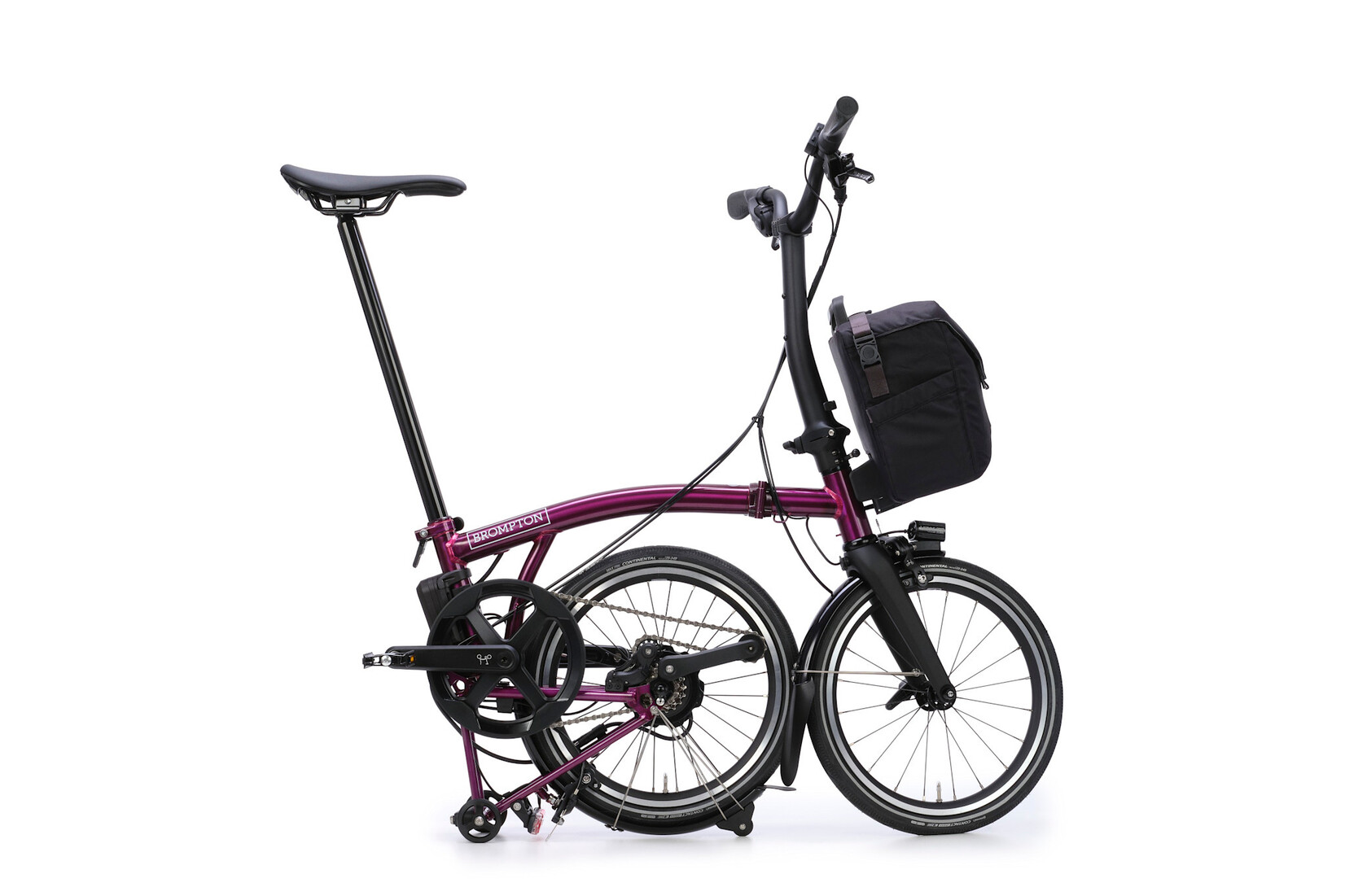 Brompton Brompton Electric P-Line 4 speed - Mid - Amethyst Lacquer