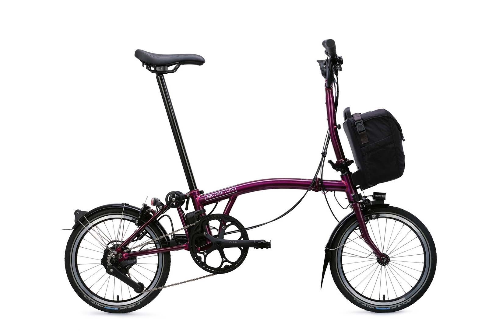 Brompton Brompton Electric C-Line 4 speed - Mid - Amethyst Lacquer