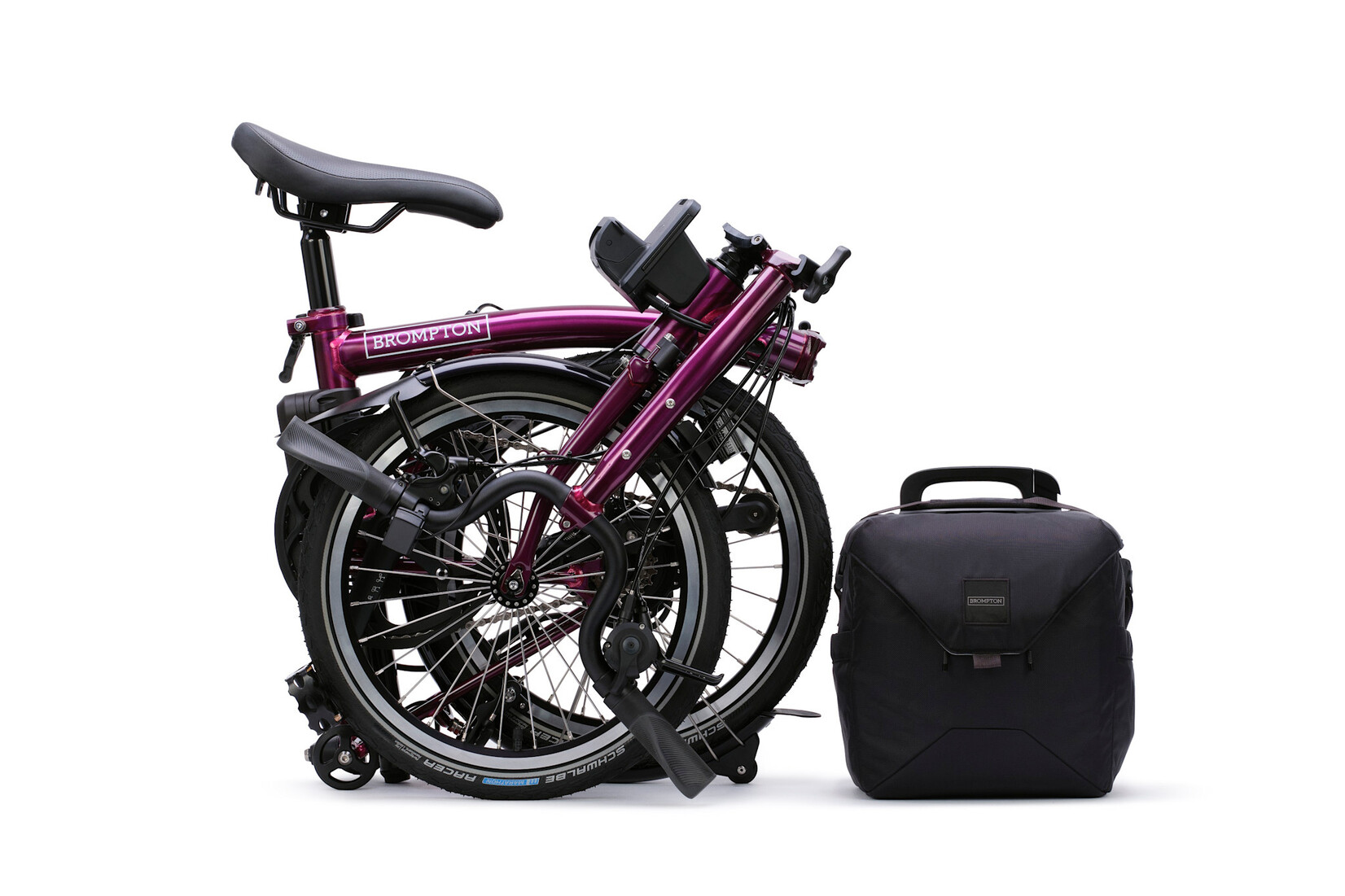 Brompton Brompton Electric C-Line 4 speed - Mid - Amethyst Lacquer