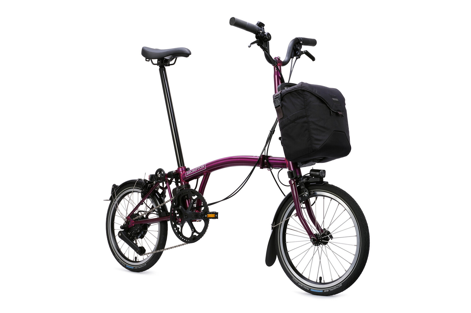 Brompton Brompton Electric C-Line 4 speed - Mid - Amethyst Lacquer