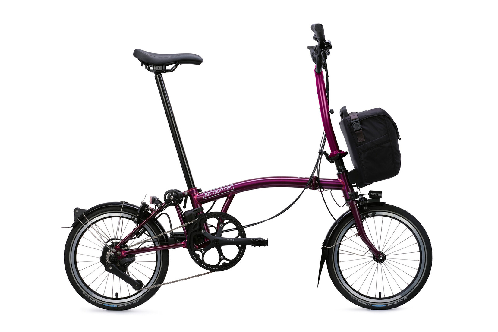 Brompton Brompton Electric C-Line 4 speed - High - Amethyst Lacquer