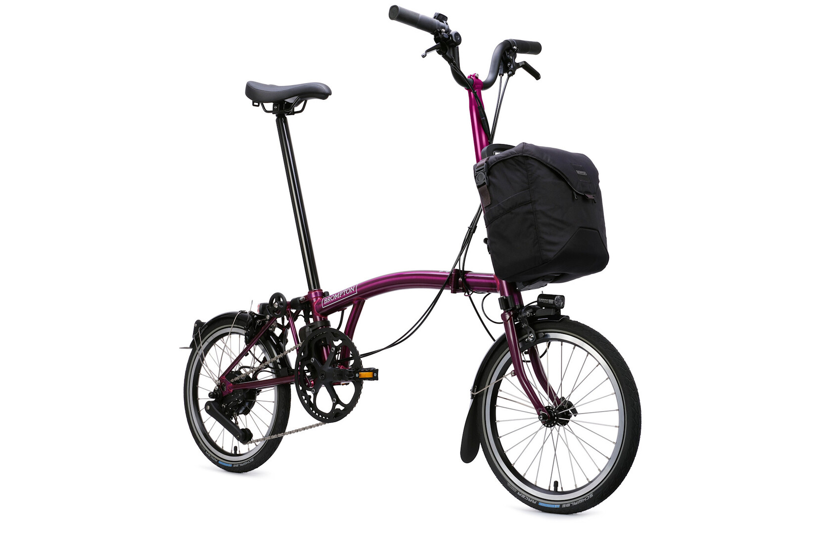 Brompton Brompton Electric C-Line 4 speed - High - Amethyst Lacquer