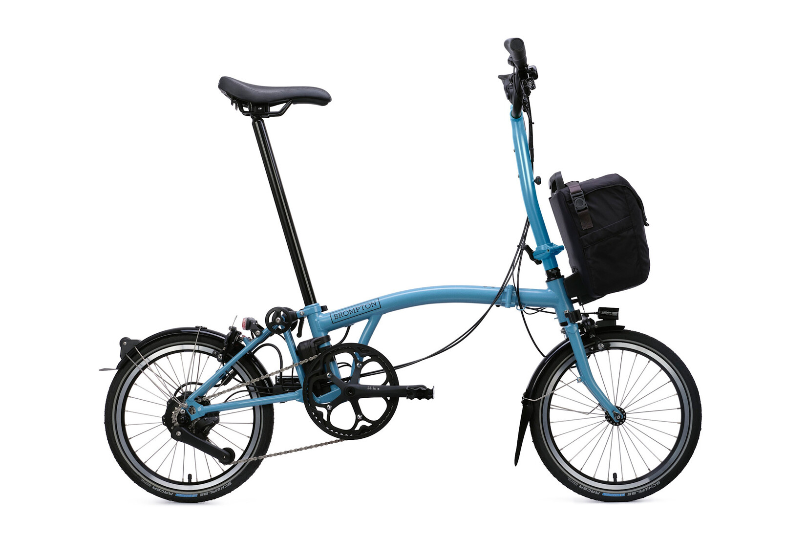 Brompton Brompton Electric C-Line 4 speed - High - Cloud Metallic