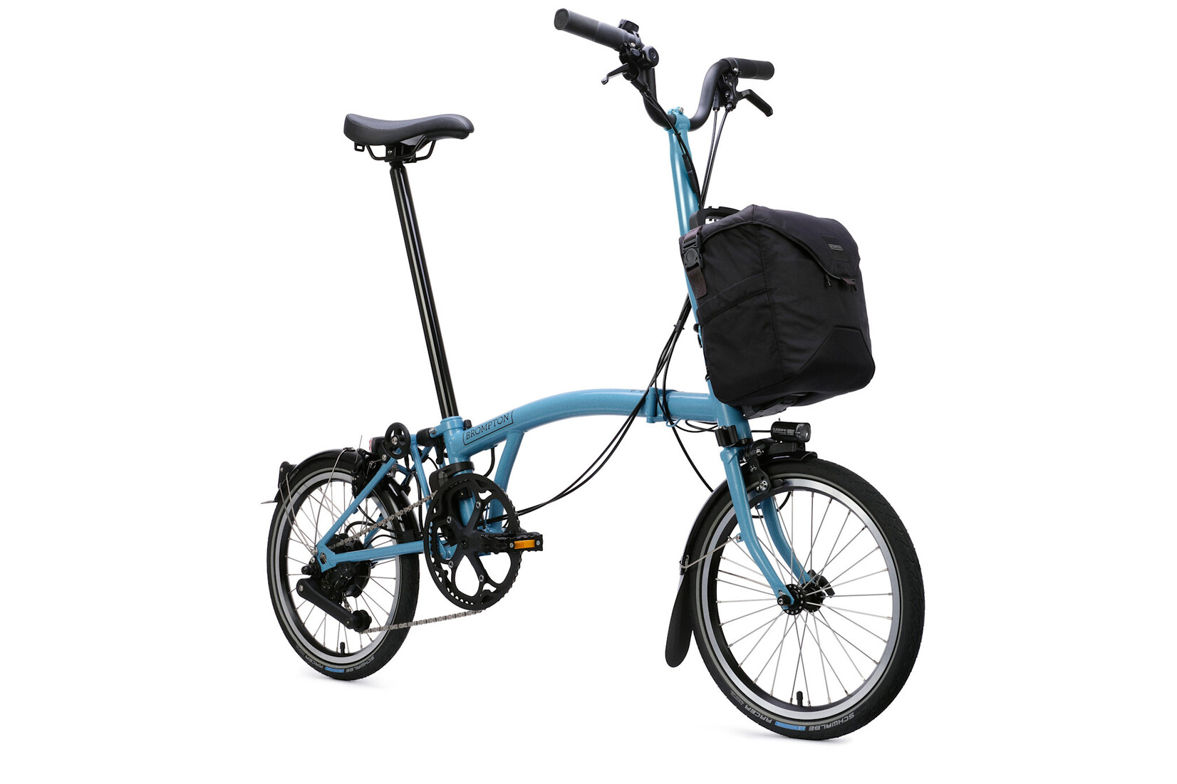 Brompton Brompton Electric C-Line 4 speed - High - Cloud Metallic