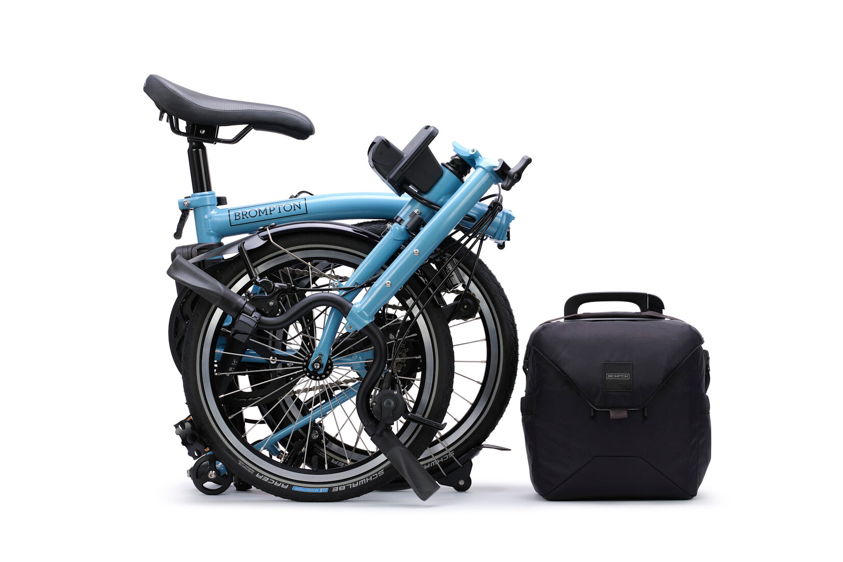 Brompton Brompton Electric C-Line 4 speed - Mid - Cloud Metallic
