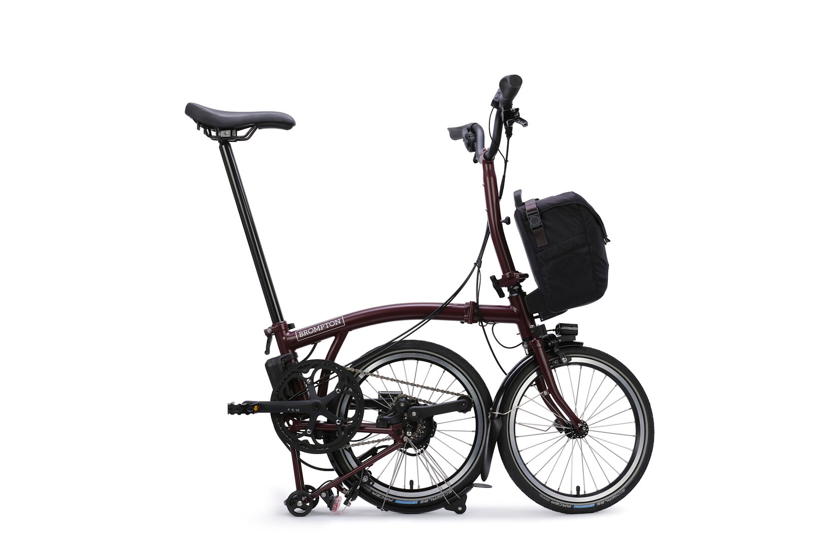 Brompton Brompton Electric C-Line 4 speed - Mid - Red Plum