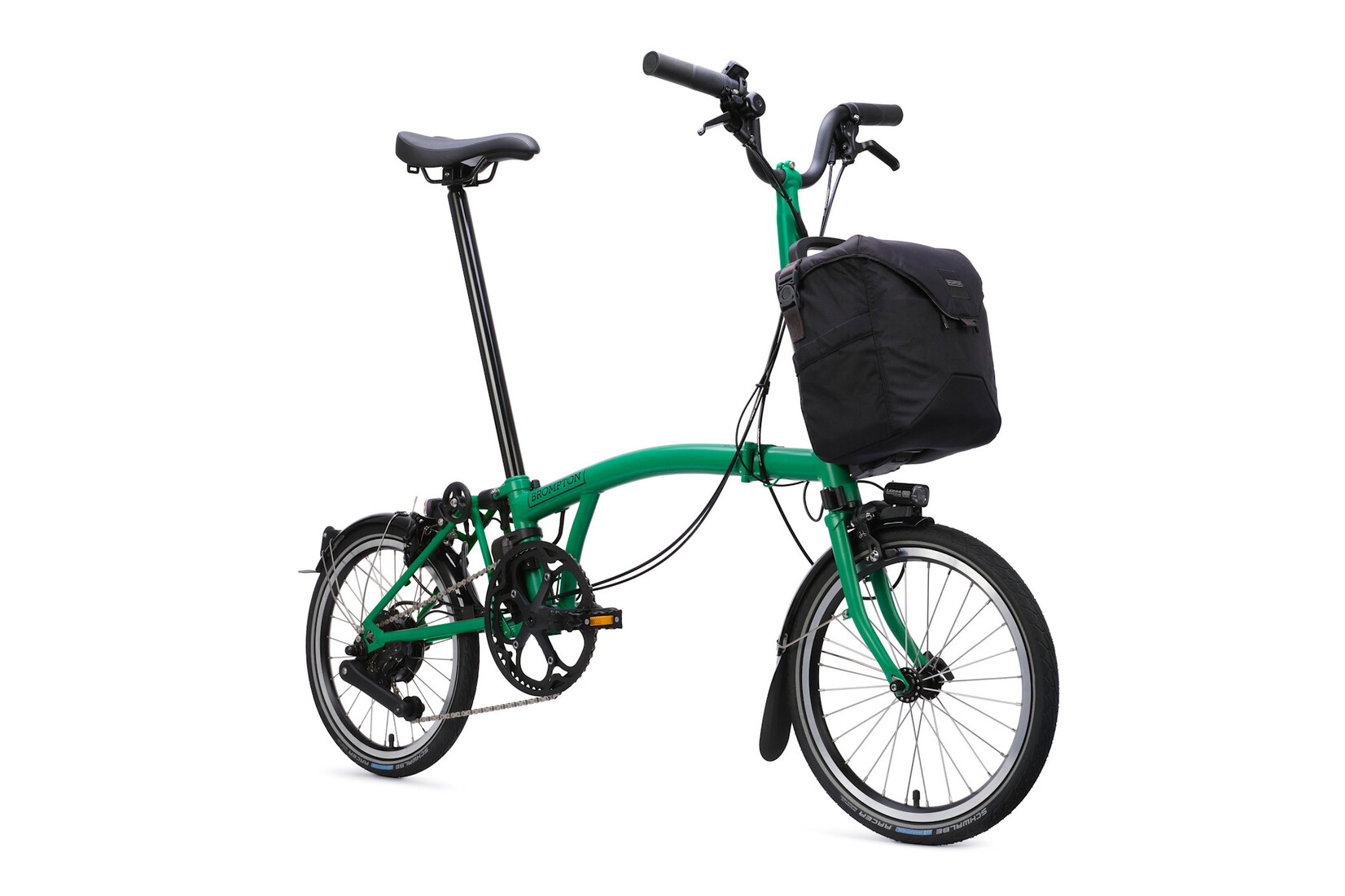 Brompton Brompton Electric C-Line 4 speed - Mid - Palm Green