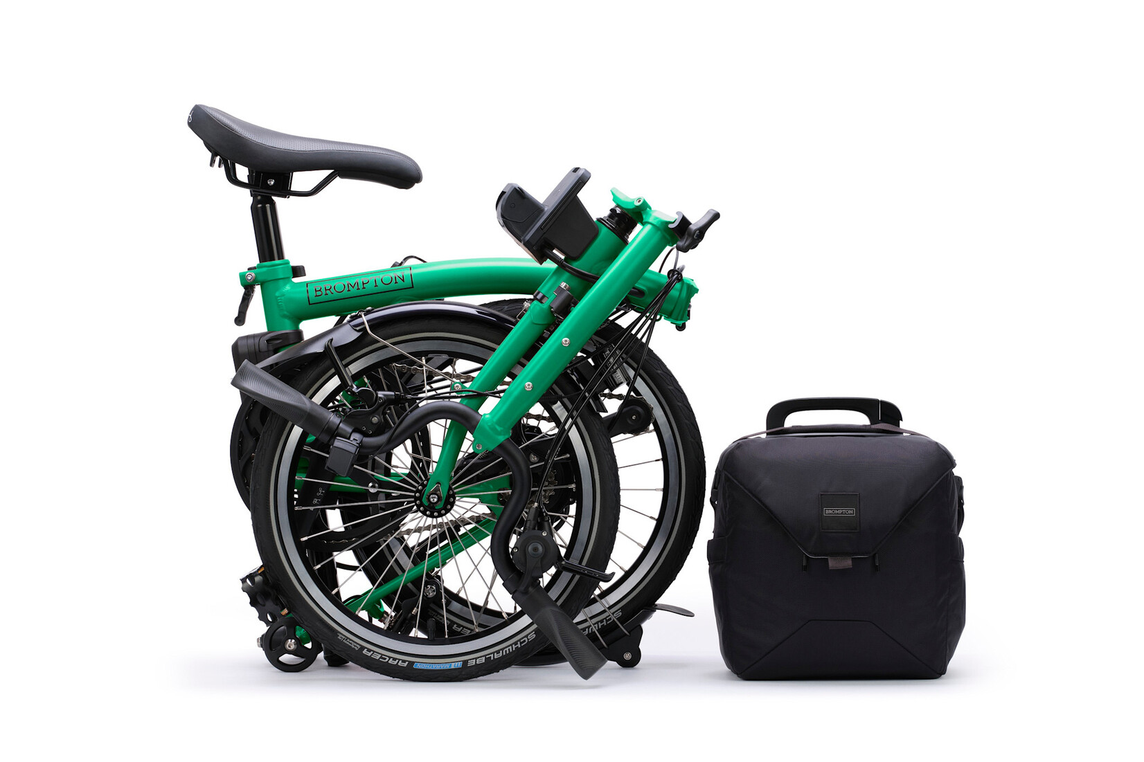 Brompton Brompton Electric C-Line 4 speed - Mid - Palm Green