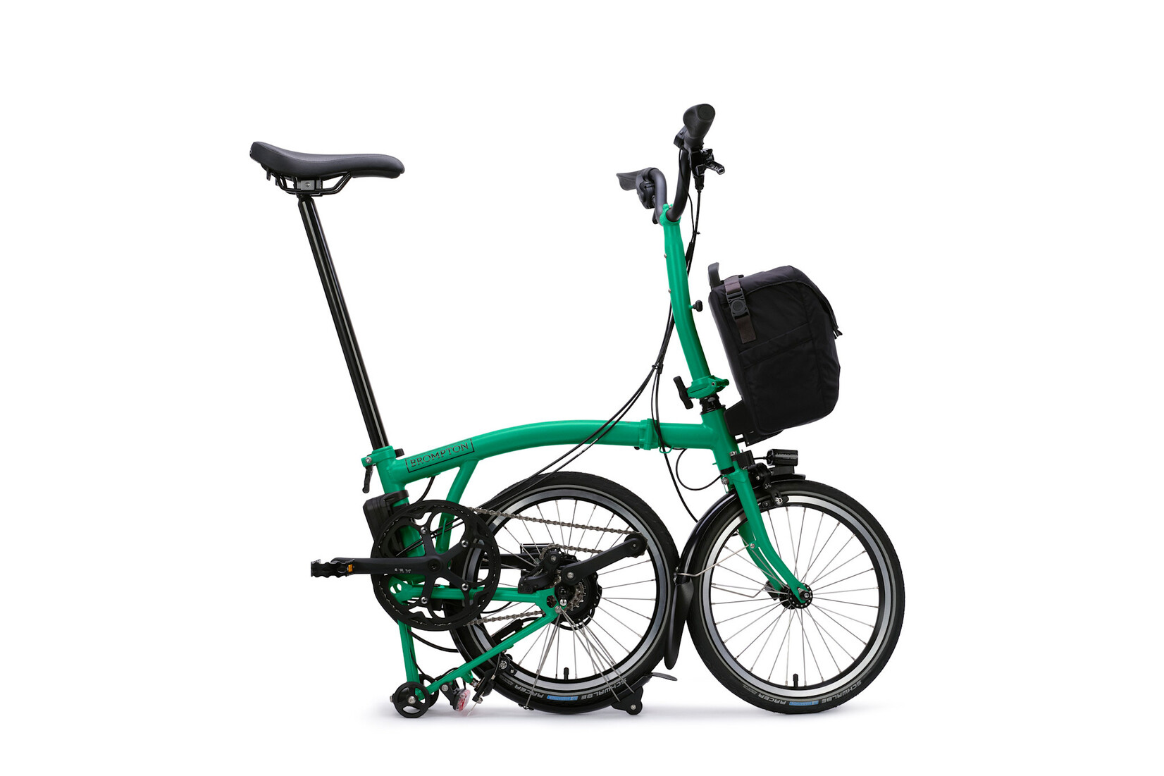 Brompton Brompton Electric C-Line 4 speed - Mid - Palm Green