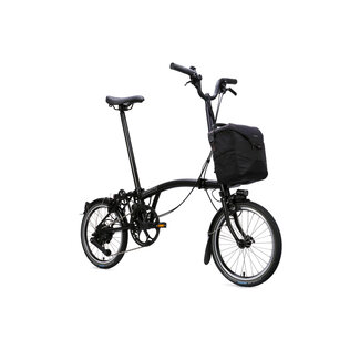 Brompton Electric C-Line 4 speed - High - Matt Black