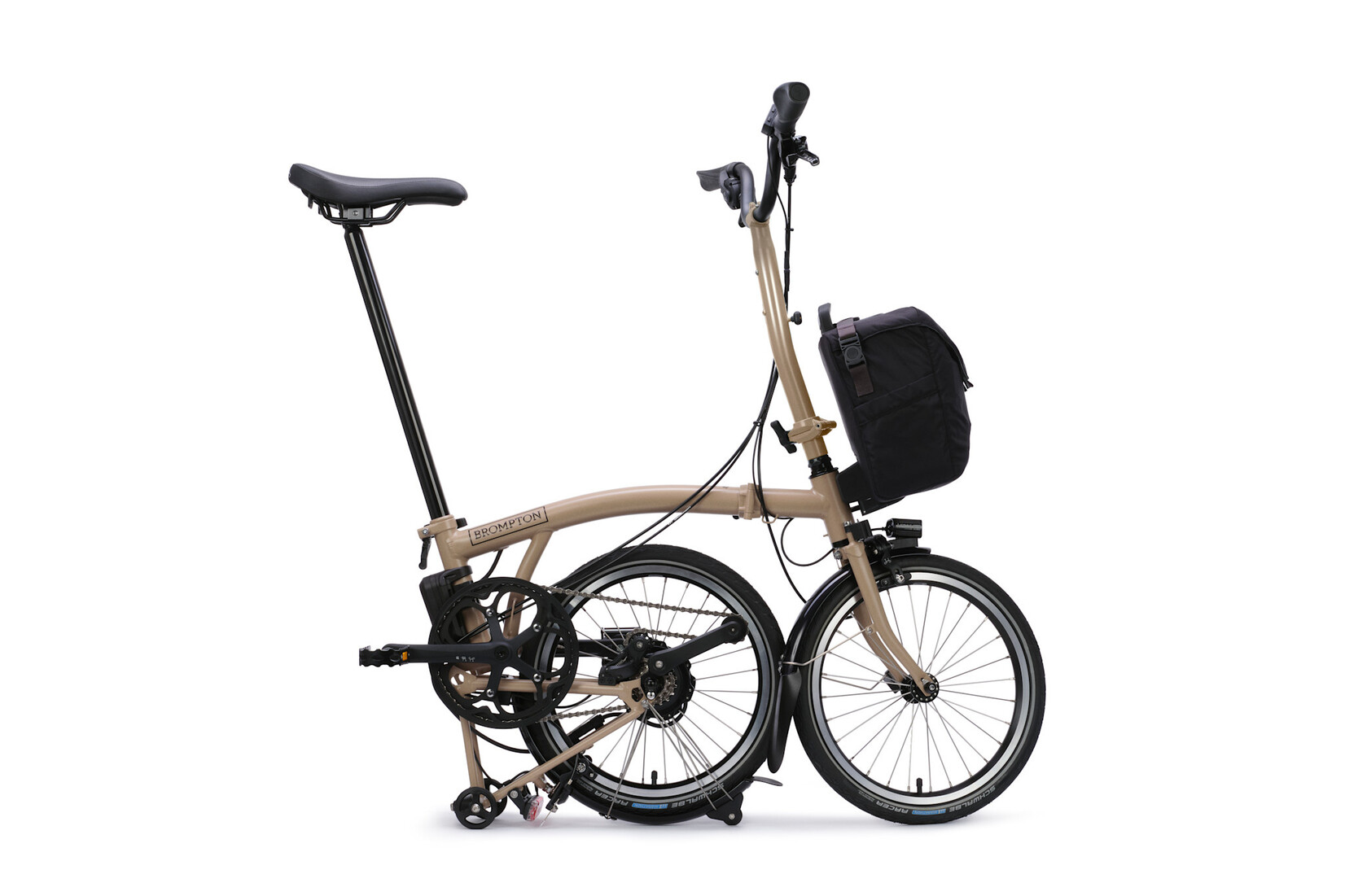 Brompton Brompton Electric C-Line 4 speed - High - Dune Sand