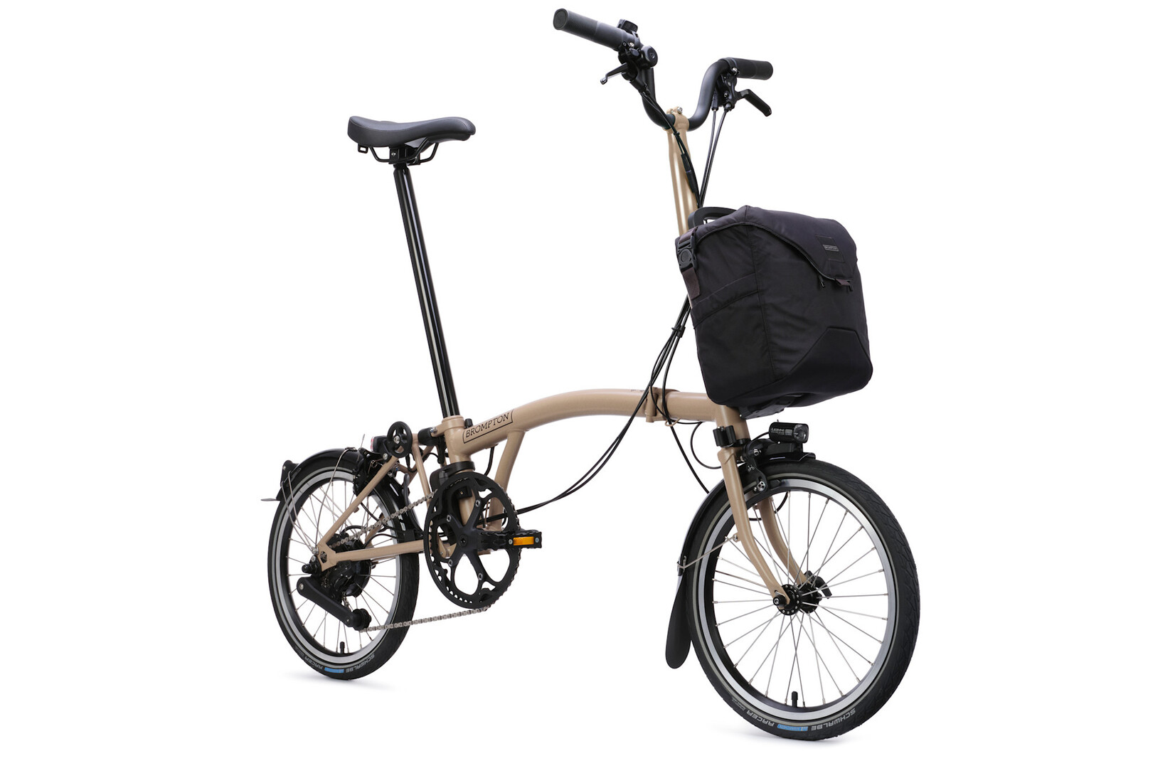 Brompton Brompton Electric C-Line 4 speed - High - Dune Sand