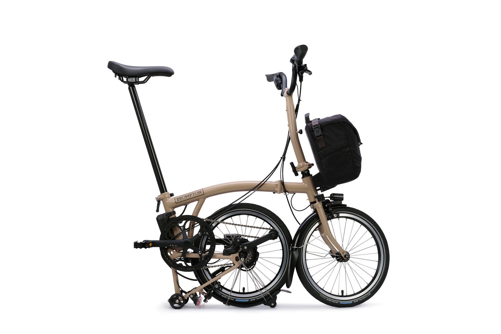 Brompton Brompton Electric C-Line 4 speed - Mid - Dune Sand