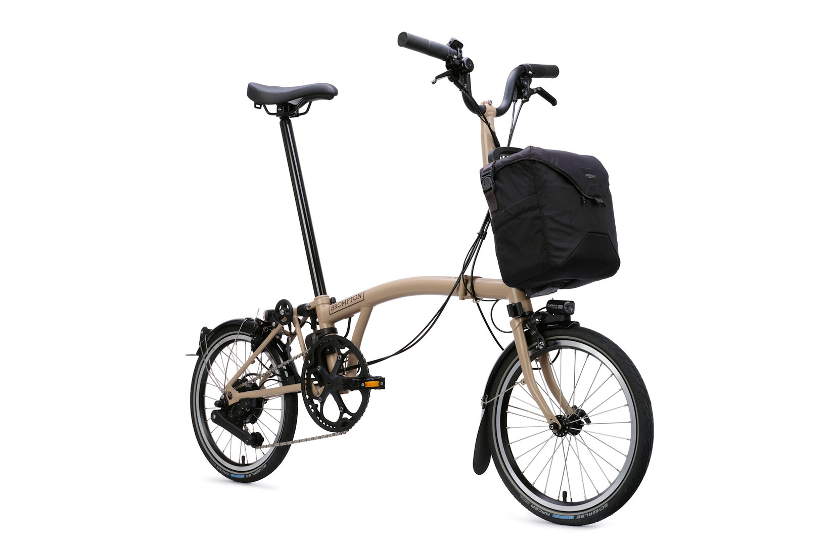 Brompton Brompton Electric C-Line 4 speed - Mid - Dune Sand