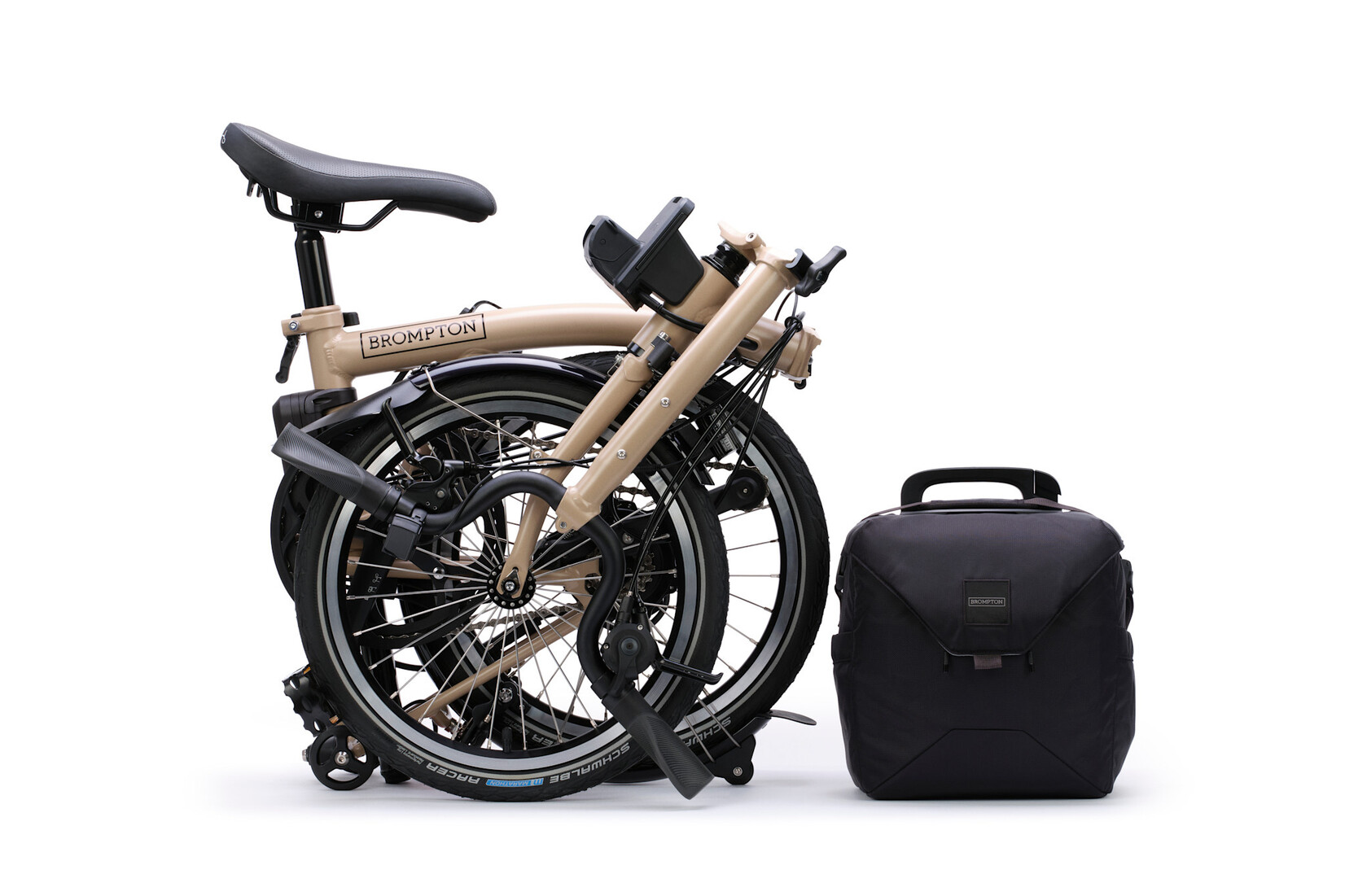 Brompton Brompton Electric C-Line 4 speed - Mid - Dune Sand