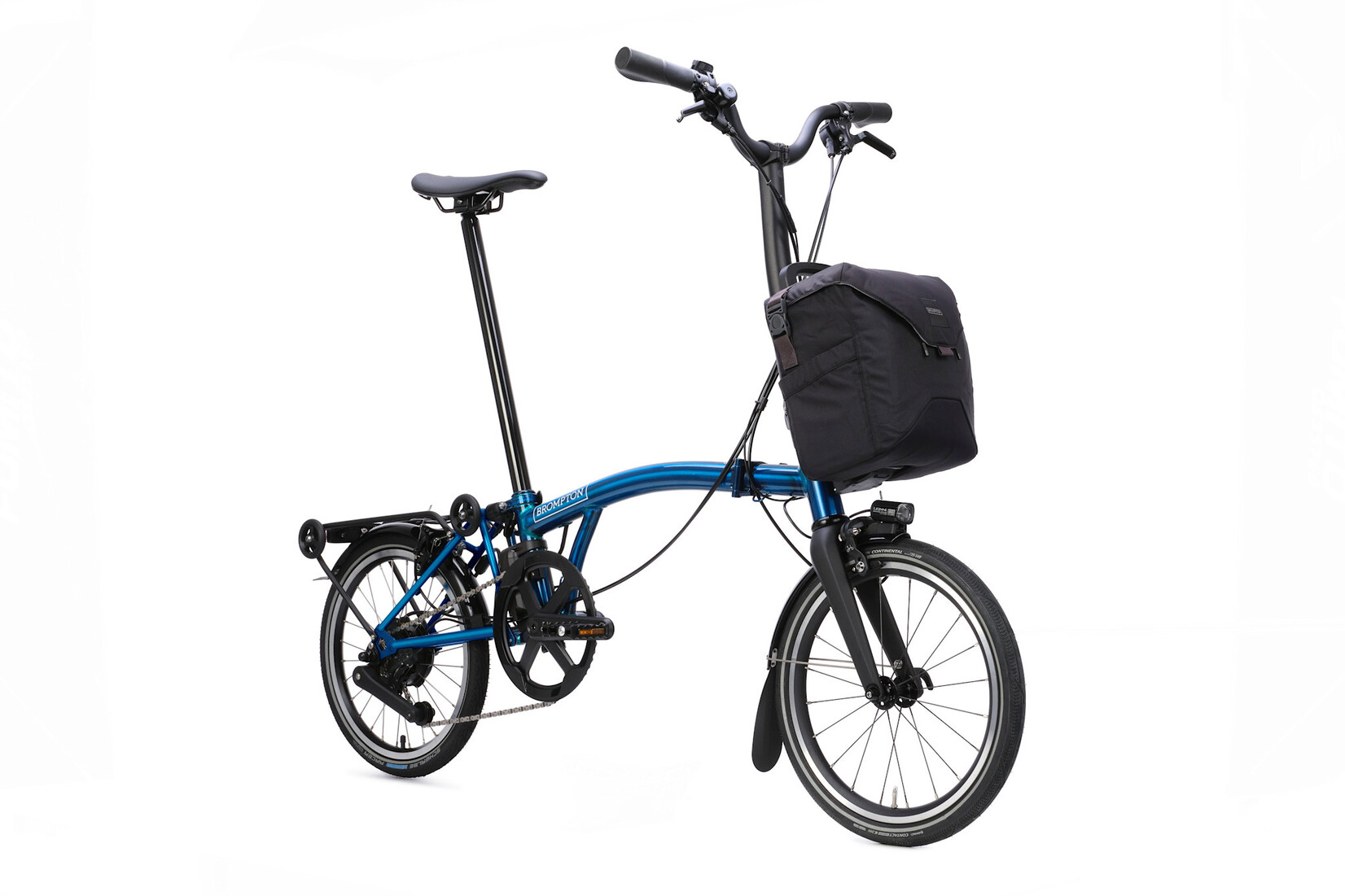 Brompton Brompton Electric P-Line 4 speed - High - Pacific Lacquer