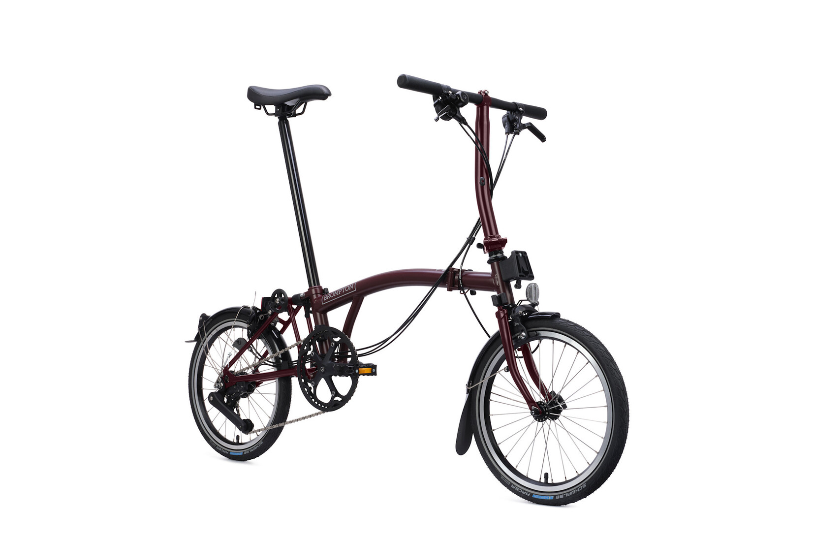 Brompton Brompton C-Line 12 speed - Low - Plum Red/Plum Red