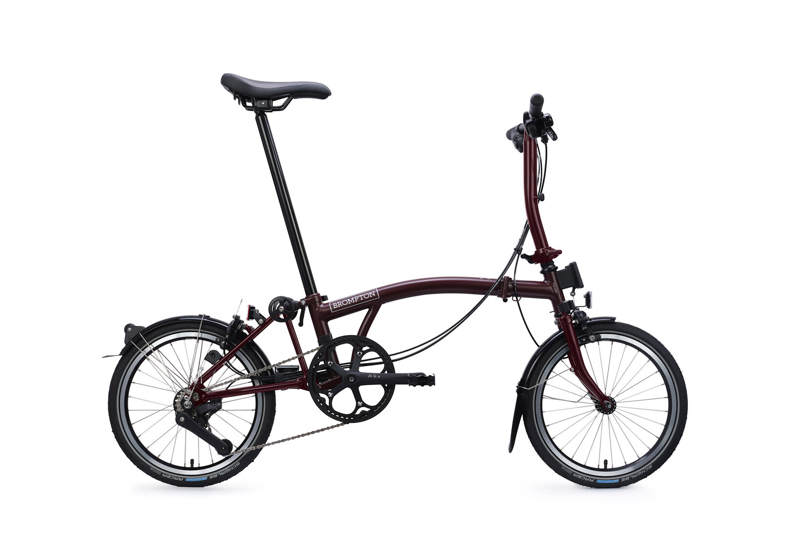 Brompton Brompton C-Line 12 speed - Low - Plum Red/Plum Red
